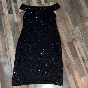Adrianna Papell sequin dress